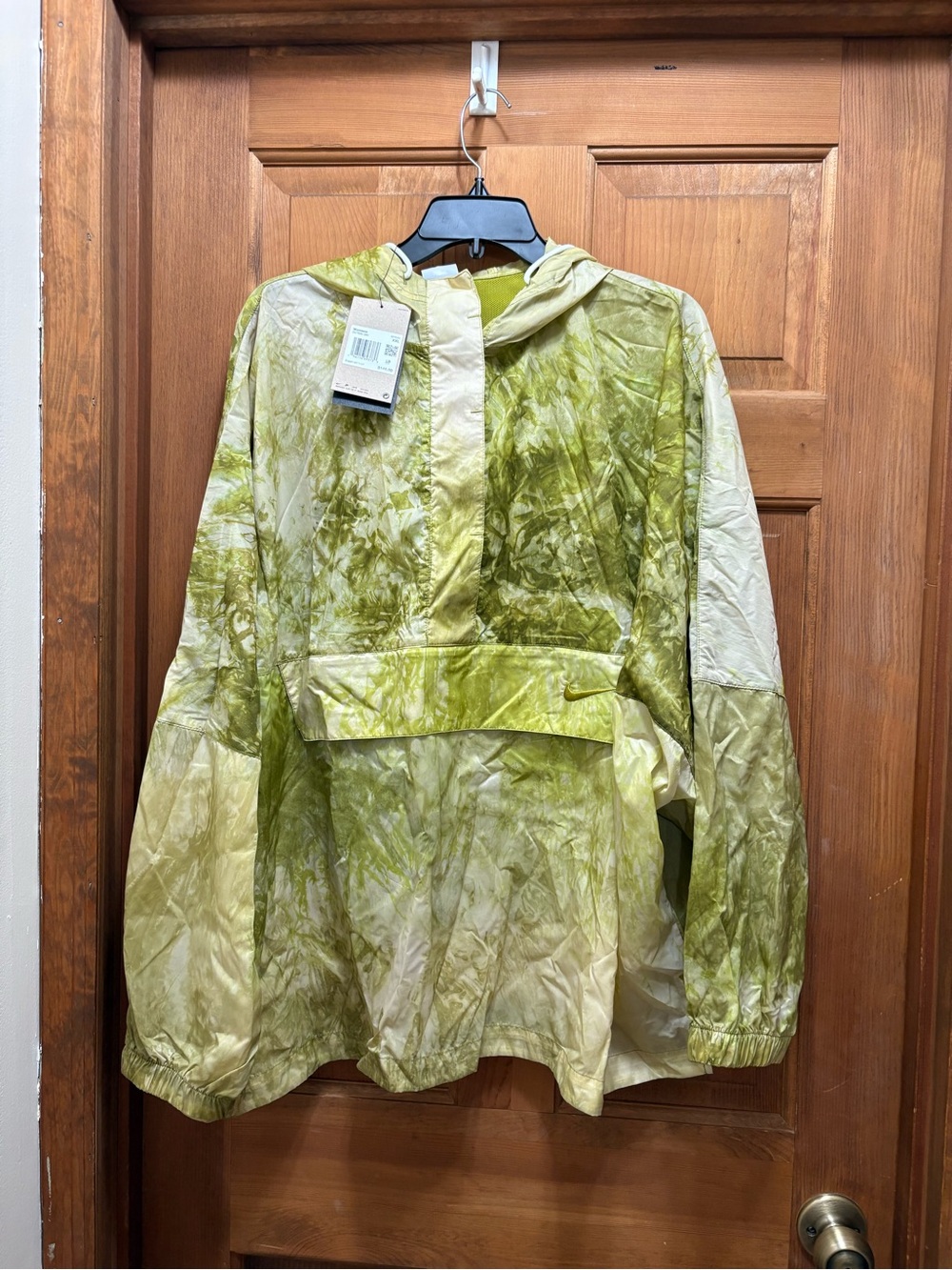 Nike Womens Green Tie-Dye Jacket XXL nwt
